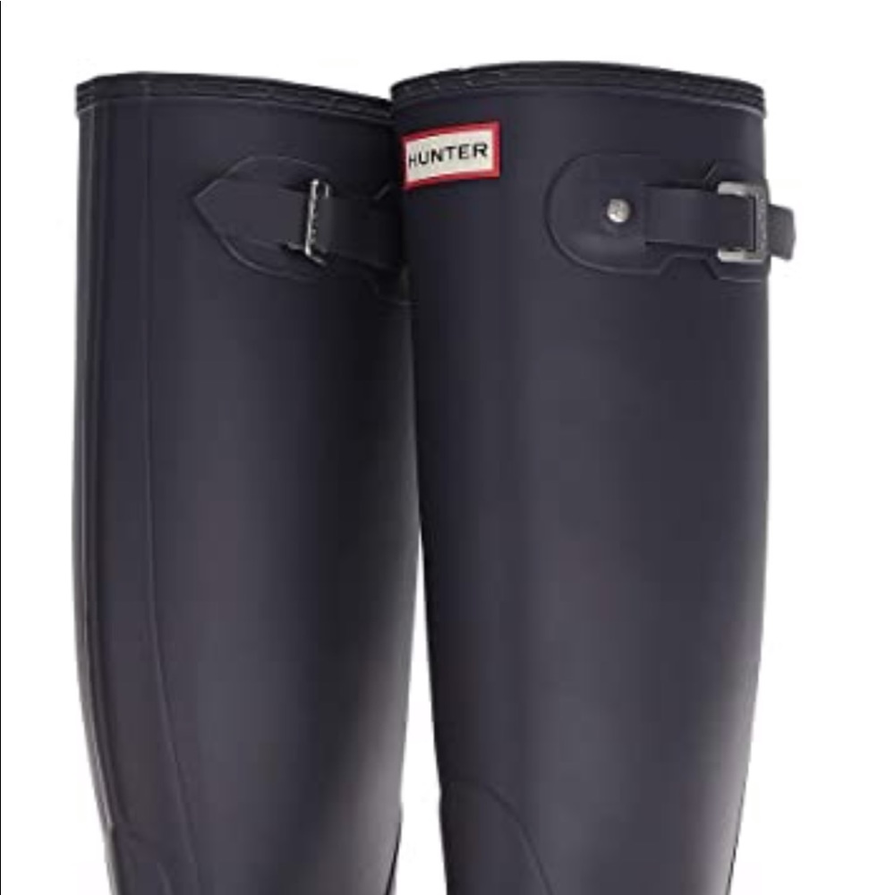 *NEW* Hunter Original Tall Rainboot Black Size 7